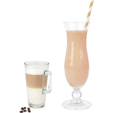 Latte Macchiato išrūgų milteliai Luxofit su L-karnitinu, praturtinti baltymais be aspartamo, sveikatingumo gėrimas (333 g)