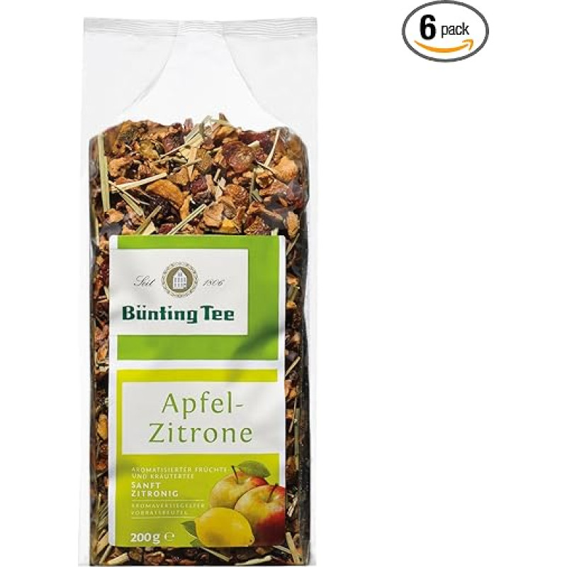 Bünting Tee Apple Lemon 200 g (6 x 200 g)