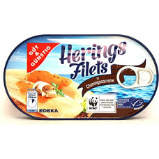 Silkės filė grybų kreme 200 g