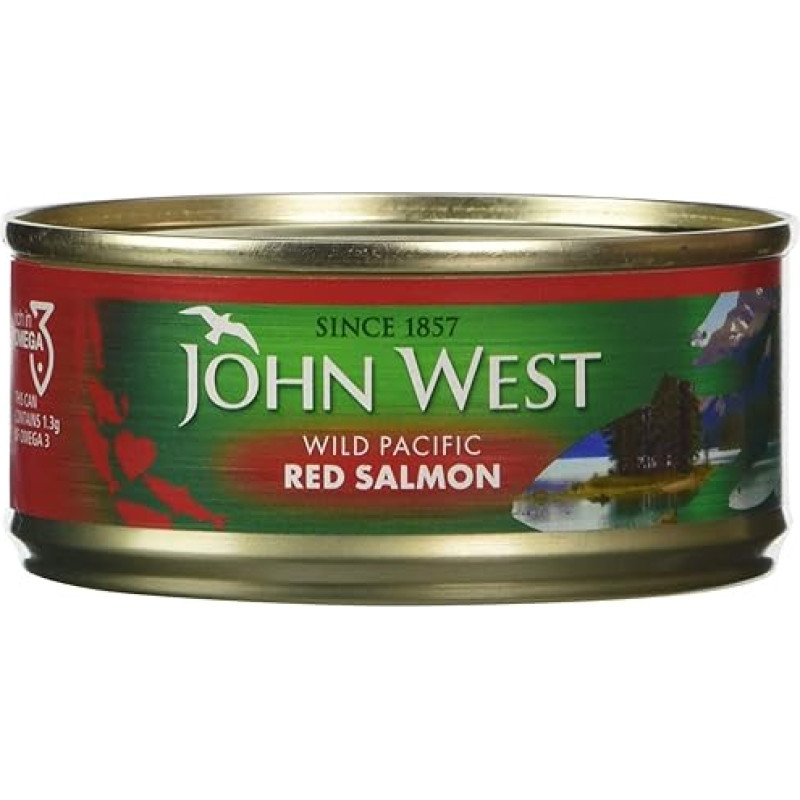 John West Wilde Rode Zalm MSC Laukinė raudonoji lašiša 105G