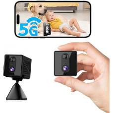 Mini kamera 4K stebėjimo kamera su 64G SD 