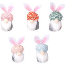Bamberg 5er-Set Ostergnom-Kit Hase Handgefertigte Frühlings-Ostergnome/Elfen-Geschenke Dekorations-Set-Kit für Zuhause und
