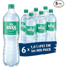 VILSA mineralinis vanduo, vidutinis, 6 x 1,00 L PET