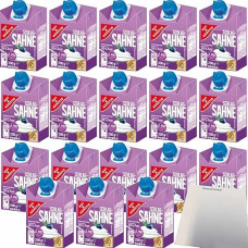 usy Bundle for Good & Cheap Durable Whipped Cream 30% Fat Lactose Free Pack of 18 (18 x 200 g Pack) + usy Block