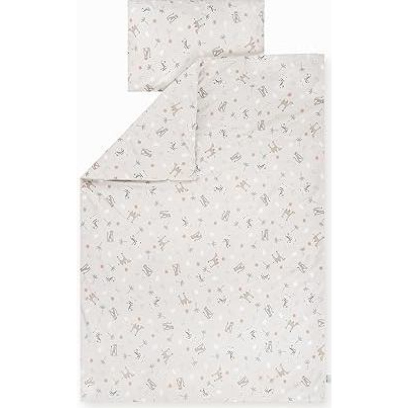 Julius Zöllner Savannah Jersey patalynė 100 x 135 cm ir 40 x 60 cm Vaikiška patalynė, patikrinta dėl kenksmingų medžiagų, smėlio spalvos