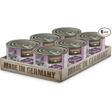 Leonardo Quality Selection [6 x 200 g / 400 g / 800 g Multipack] Šlapias ėdalas be grūdų katėms Šlapias ėdalas katėms 3 skirtingų spalvų dydžiai:, 200 g