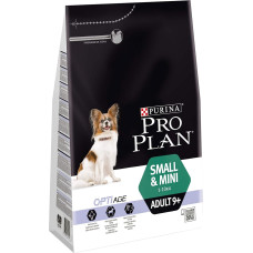 PRO PLAN 9+ Senjorų mažų ir mini šunų sausas ėdalas vištiena 3kg