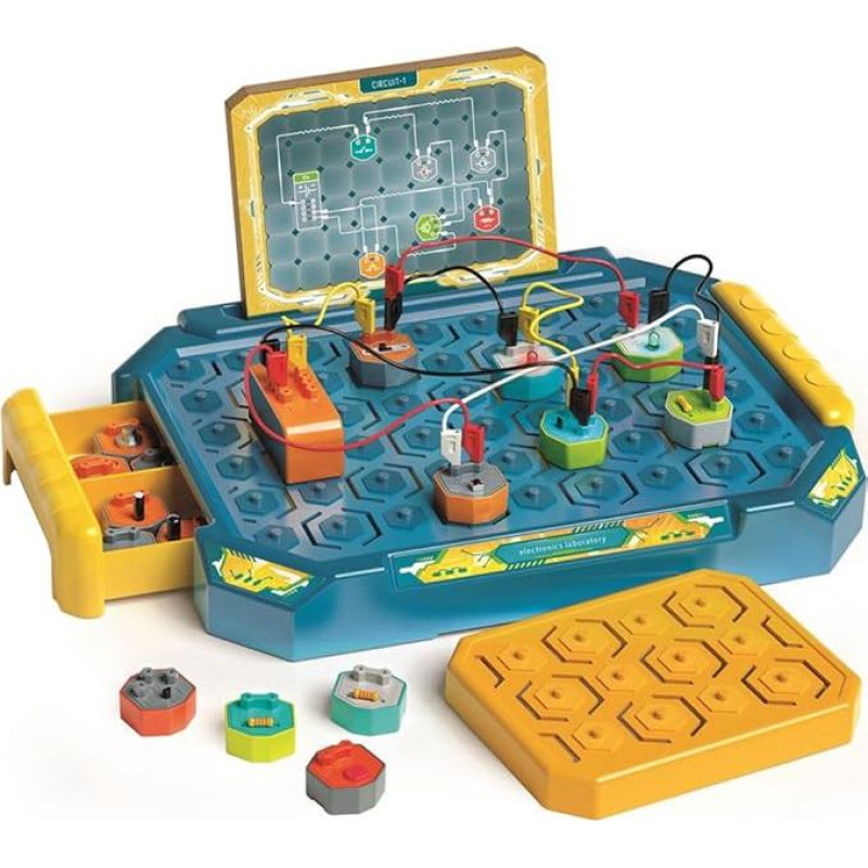 Clementoni - 78812 - Mokslo ir žaidimų laboratorija - Elektroninė laboratorija, 8-12 metų