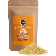 Spicy Welt Gefriergetrocknetes Passionsfruchtpulver (100g) - Maracuja Fruchtpulver Für Smoothies, Porridge & Backen | Frisch Säuerlich, Tropisch Duftend | 100% Naturrein, Ohne Zusätze