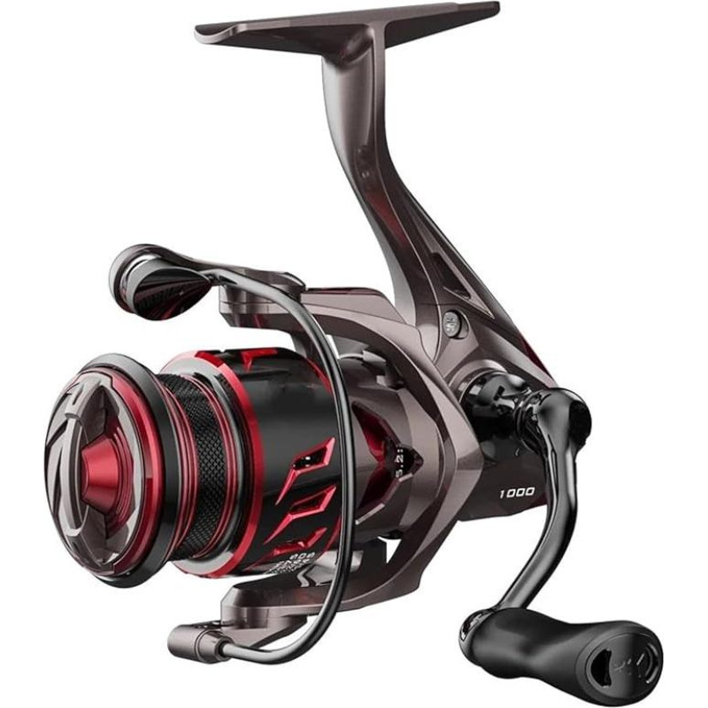 Karpfenrolle Angelrollen Spin Finesse System Spinnrolle 4,5 Kg Max Widerstand 7BB+1RB,2:1 Übersetzungsverhältnis 143 G Gewicht Angelrolle