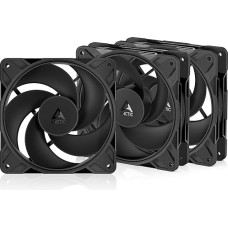 ARCTIC P12 Pro Reverse - 3 pakuotės - 120 mm aukščiausios klasės ventiliatorius su reversiniu oro srautu, PWM ventiliatorius su Y kabelio dalikliu, 500-3000 aps/min, 0 aps/min