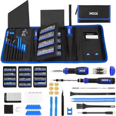 XOOL 200 in 1 tiksliųjų mechaninių atsuktuvų rinkinys, magnetinis mini tiksliųjų mechaninių įrankių rinkinys, kompiuterio, 