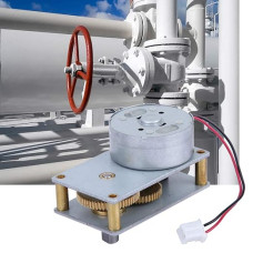 KIMISS DC-Getriebemotor 3V-12V Motor mit Hoher Drehmomentreduzierung für Verkaufsautomaten, Umkehrbarer Metallgetriebemotor 27 U/min