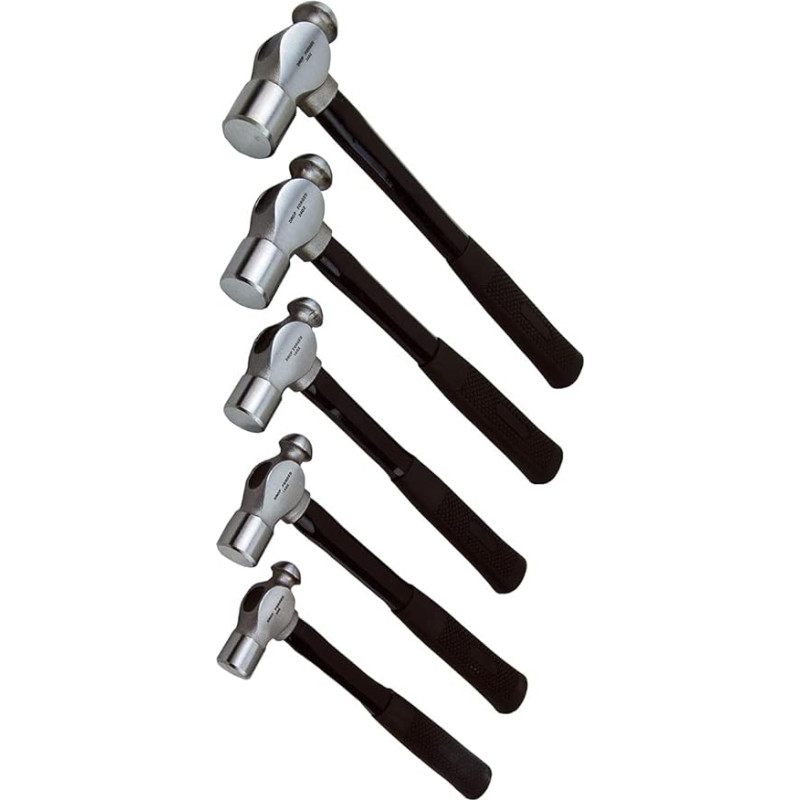 ATD Tools 4035 5 dalių rutulinių plaktukų rinkinys