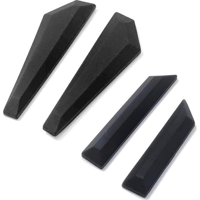 Boden Gummi füße Guminė kojelė MSI MS-1581 MS-1582 MS-1583 MS-1584 MS-158K D-Gehäuse 4vnt Schwarze