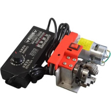 Miniatiūrinė Holzdrehmaschine mit 4-Backenfutter und 775-Motor