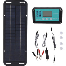 20-Panel-Kit mit Controller, Solarme-Fahrzeugkamera, schwarzes Solarzellenpanel mit USB PD QC3.0, 12V-24V-Selbstanpassung für eine effiziente Nutzung