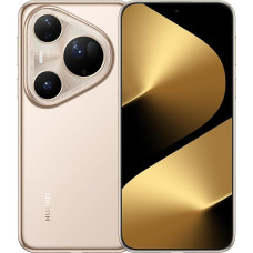 HUAWEI Pura 80 Ultra išmanusis telefonas 16GB+512GB, perjungiama dviguba teleobjektyvo kamera, 1 colio itin didelio apšvietimo HDR kamera, AI triukšmo slopinimas, 5170 mAh baterija, aukso spalvos, 