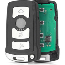 868 MHz Car Remote Key for BMW 7 Series 745i 750Li 760i E65 E66 CAS1 Series 4 Buttons ID46 PCF7944 Chip Car Key Remote Control Radio Housing Smart Key Housing