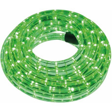 HQ-Power LED Light Tube, Outdoor Weatherproof, Light Rope LED, Fairy Lights Hose, LED Tube, Christmas Party, Flexible, Decoration, 36 LEDs/Metre, Green, 9 m