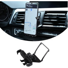 Automobilinis telefono laikiklis, skirtas BMW 1 2 3 4 serijos F20 F21 F22 F23 F30 F31 F34 F32 F33 F36 2013-2019 m. (juodas)