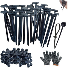 Universal-Kabelbinder-Schnalle, robust, selbstsichernd, vielseitig einsetzbar für Autoreparatur, DIY-Projekte und den täglichen Gebrauch, sichere Befestigung für Drähte, Kabel, Auto-Organisation (150