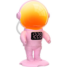 Daylight Alarm Clock, Sunrise Light Alarm Clock with Light, Sunrise Wake Up, Smart Bluetooth Speaker, 30 White Noise, Timer, Dual Alarm, Dimmable Night Light with Colour Changing for Adults and Children