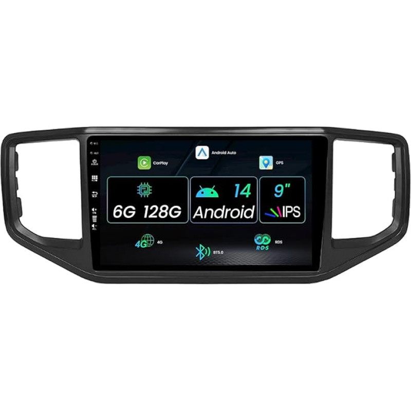 6G + 128G automobilinis radijas 