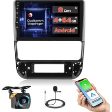 Qualcomm 8 Core 4 + 64 GB Android 15 Automobilinis radijas Peugeot 406 1999-2004 Belaidis Carplay Android automobilis, 9 colių jutiklinis ekranas Radijas 3D automobilio modelis / aušinimo ventiliatorius / GPS / BT / WiFi / apsisukimo kamera / DSF / FM / R