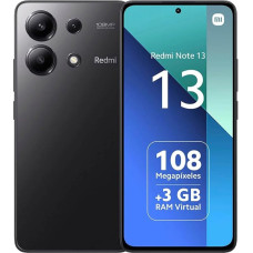 XIAOMI Redmi Note 13 4G atrakintas išmanusis telefonas, 8GB + 256GB aštuonių branduolių, 6,67 colių 120Hz AMOLED ekranas, 108MP triguba kamera, Snapdragon 685 procesorius, 5000mAh baterija, 33W greitas įkrovimas (vidurnakčio juoda)