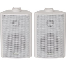 Aukštos kokybės dvipusio garso kolonėlės, tiekiamos poromis | 60 W - baltos spalvos