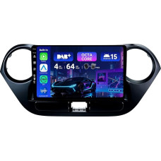MSD [Eingebaut DAB+ ] - Android 15 Autoradio für Hyundai Grand I10 (2013-2018) GPS Navi Radio | CarPlay Android Auto Lenkradsteuerung Dual-Band WiFi DSP | 4G+64G Octa-Core 2 Din 9 Zoll | Kamera MIC