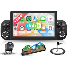 4G + 64G DAB+/DAB Android automobilinis radijas 