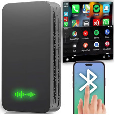 Retoo Wireless CarPlay and Android Car 2 in 1 Adapter, BT 4.1 Plug & Play, Compatible with iPhone/Android for Cars with Built-in Apple CarPlay and Android Car, Stable and Fast Connection