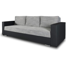 Paukščių sofa lova su miego funkcija ir lovos dėže Sulankstoma sofa su chromuotomis kojelėmis Sofa, sofos lovos komplektas
