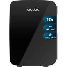 Cecotec Bolero MiniCooling Bahamas Black Mini Fridge 10L 12V-220V Compatible with Cars and Motorhomes 7 to 65°C Cooling and Heating Function Easy to Carry