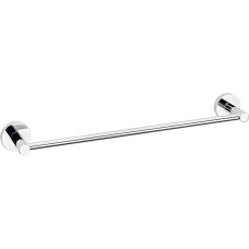 tesa Exxcellent Towel Rail Chrome-Plated - Bath Towel Holder for Wall Mounting No Drilling Includes Adhesive Solution - 500 mm x 50 mm x 85 mm