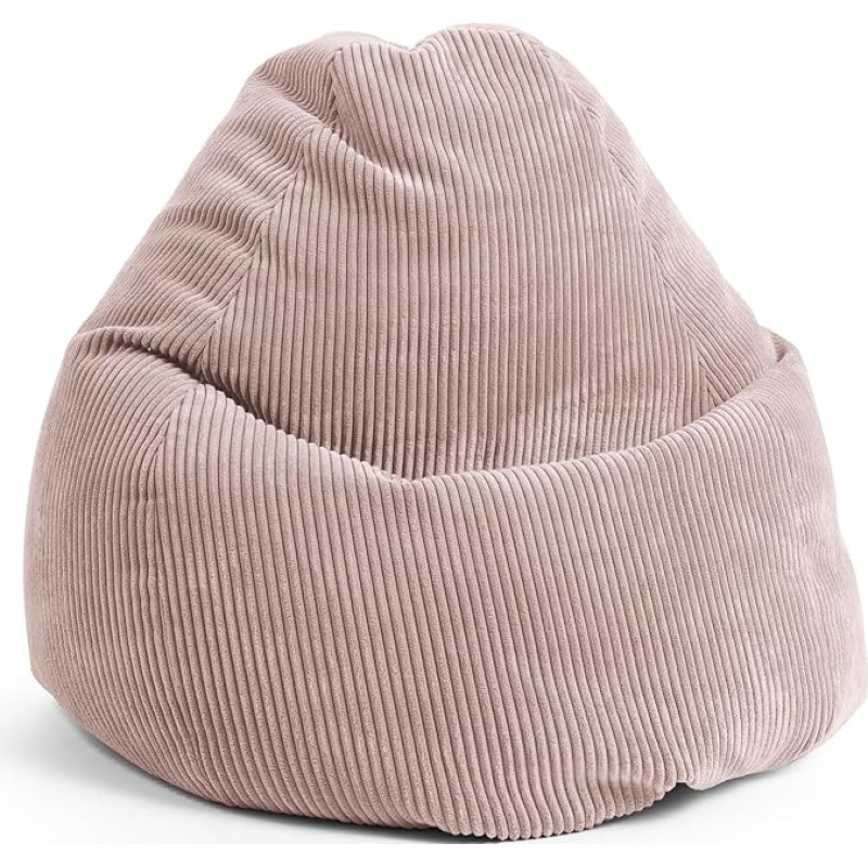 Tik SĖDĖJIMO PUNKTAS by MAGMA Shara XL Bean Bag - 70 x 110 cm Bean Bag kėdė, Bean Bag krepšys suaugusiems ir vaikams, žaidimų Bean Bag - lengvai prižiūrimas užvalkalas ir pildomas EPS užpildas