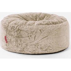 Lounge Pug - Pouf taburetė - triušio dirbtinis kailis aukso rudos spalvos