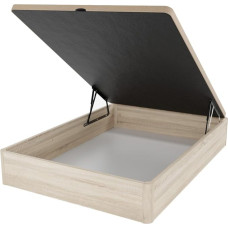 DUÉRMETE ONLINE Super sustiprinta didelės talpos sulankstoma lova su orui pralaidžiu dangčiu 105 x 190 cm + įrankiai Cambria Wood