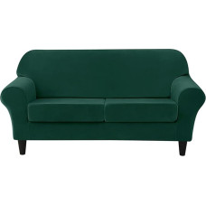Modularer Stretch-Sofabezug Mit Individuellen Sitzbezügen, Waschbarer Möbelschutz(U,3 Seat 190-230cm)