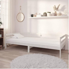 ShGaxin Dienos lova Balta pušies masyvo mediena 90 x 200 cm, Sofa lova, Dienos lova, Sofa lova, Sofa lova, Sofa lova, Paauglių lova, Lovos rėmas, Lovos kušetė - 806931