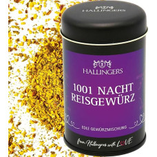 Hallingers Genuss Manufaktur Spice Gift – Spice Mix for Rice, Vegetables & Couscous, Elegant Gift Box 