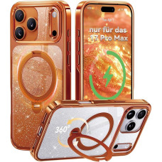 CASEKOO Glitter Orange dėklas 