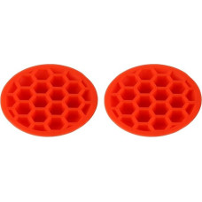 2pcs Golf Firmness Training Mat Golf Swing Pedal Trainer Aid Foot Pad