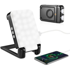 LED stovyklavimo lempa įkraunama nešiojama 7 šviesos režimai 1200LM itin ryški palapinės lempa stovyklavimui reguliuojamas USB 10000mAh akumuliatorius 150+ valandų baterijos veikimo laikas IP66 vandeniui atsparios stovyklavimo lempos