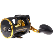 Aliuminio lydinio 3BB Baitcasting žvejybos ritė su mechaniniu skaitikliu žvejybos įrankis