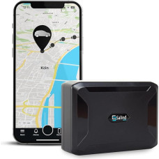 Salind GPS Car Tracker with Magnet, 40 Days Battery Life - Live Location / Online Location, Model 2