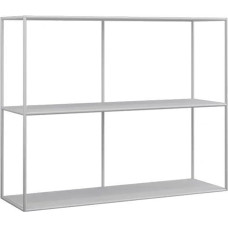 Konsolen-Sofatisch mit 3stöckigem offenem Regal, minimalistisches Metalldesign für Eingangsbereich, Wohnzimmer, hinter der Couch, keine Montage erforderlich