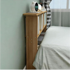 ERRULAN Shelf Behind Sofa Wooden Bedroom Console Table with Storage Space, 85 cm High Sofa Tables, Narrow, Modern Bed Gap Filler for Entrance Area, Hallway (100 cm/39.4 inches, 10 cm/3.9 inches)